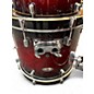 Used Pearl 5 Piece Decade Maple Deep Red Burst Drum Kit