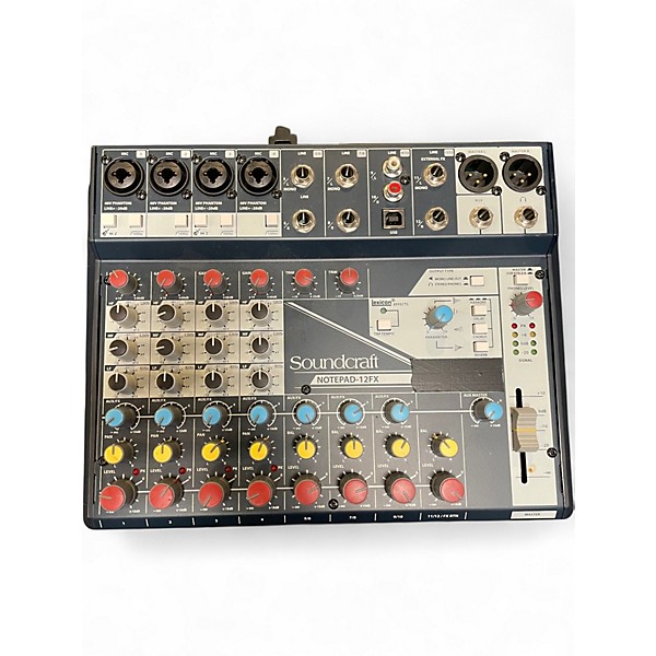 Used Soundcraft notepad-12fx Digital Mixer