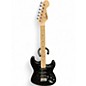 Used Squier SONIC STRATOCASTER HSS Black Solid Body Electric Guitar thumbnail