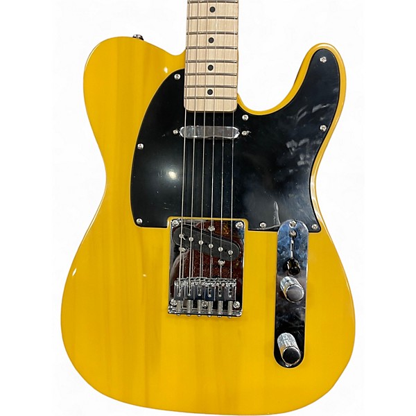 Used Squier Affinity Telecaster Butterscotch Solid Body Electric Guitar