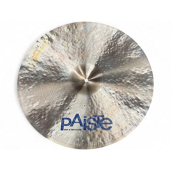 Used Paiste 20in MASTERS BLUE BIRD MELLOW RIDE Cymbal