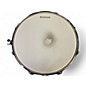 Used Ludwig 14X5 Accent Snare Black Sparkle Drum