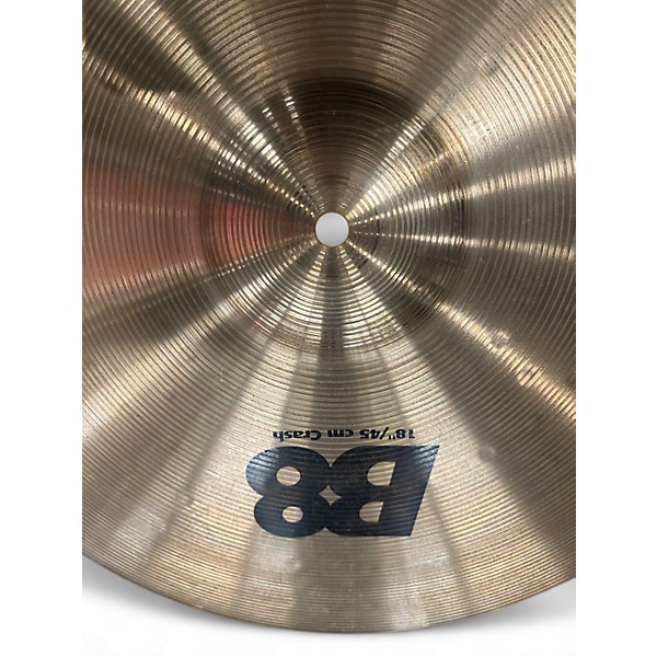 Used SABIAN 18in B8 Crash Cymbal