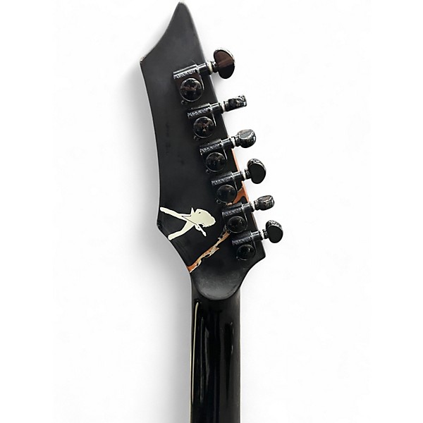 Used Dean Dave Mustaine VMNT Peace Sells Black Solid Body Electric Guitar