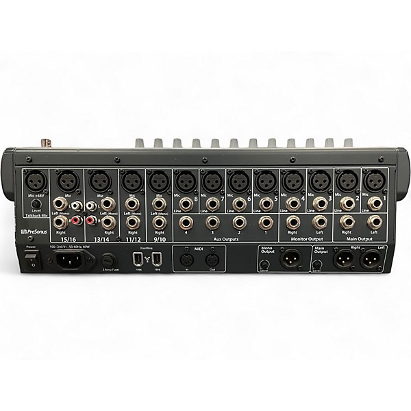 Used PreSonus Studio Live 16.0.2 Digital Mixer