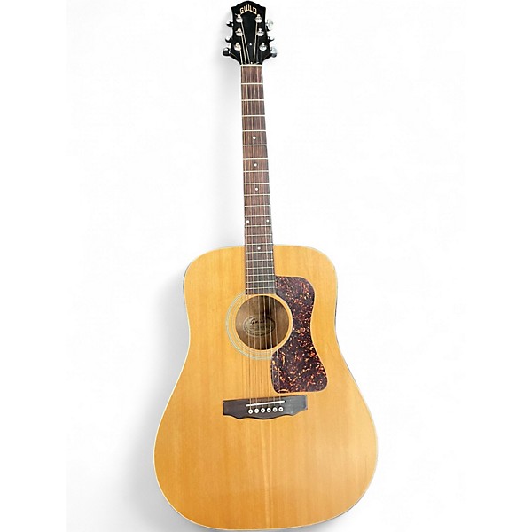 Vintage 1980s Guild D4-NT Natural Acoustic Guitar