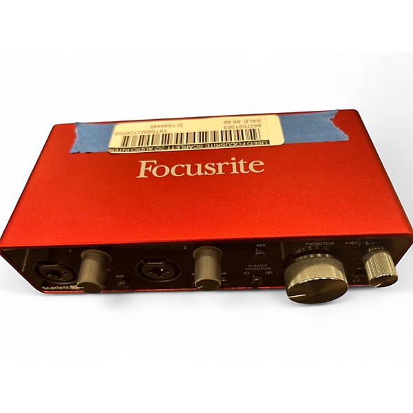 Used Focusrite Scarlett 2i2 Audio Interface