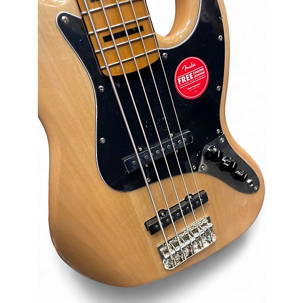 Used Squier CLASSIC VIBE 1970S JAZZ BASS NAUTRAL Electric Bass Guitar