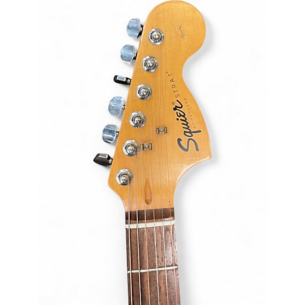 Used Squier Affinity Stratocaster Black Solid Body Electric Guitar