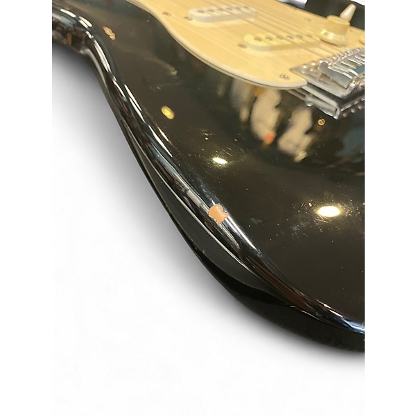 Used Squier Affinity Stratocaster Black Solid Body Electric Guitar