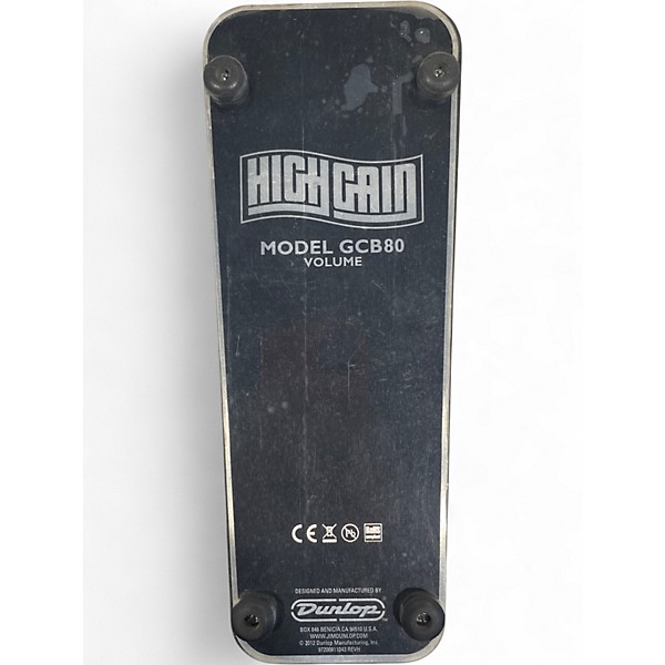 Used Dunlop GCB80 High Gain Volume Pedal