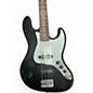 Used Squier Contemporary Jazz Bass Black Electric Bass Guitar