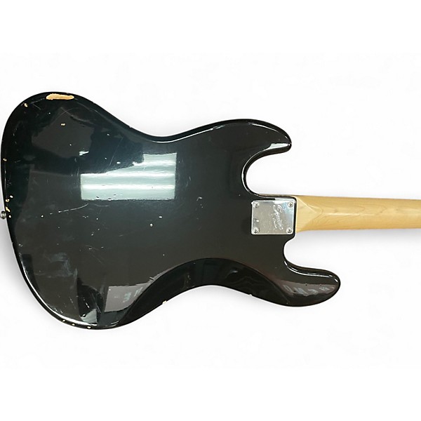 Used Squier Contemporary Jazz Bass Black Electric Bass Guitar