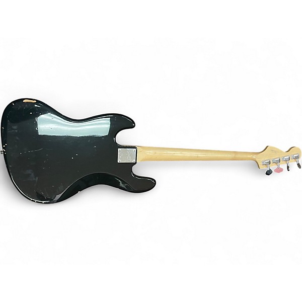 Used Squier Contemporary Jazz Bass Black Electric Bass Guitar