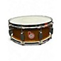 Used Barton Drums 14in NA MAPLE ORANGE SPARKLE Drum thumbnail