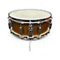 Used Barton Drums 14in NA MAPLE ORANGE SPARKLE Drum
