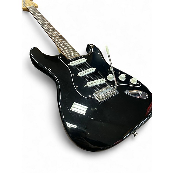 Used Squier Affinity Stratocaster Black Solid Body Electric Guitar