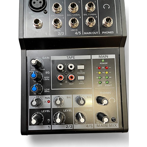 Used Mackie Mix5 Unpowered Mixer