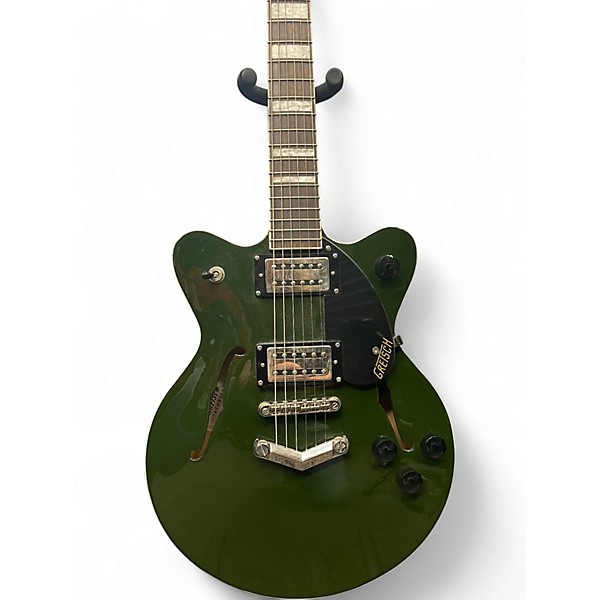 Used Gretsch Guitars G2655/TG Olive Green Hollow Body Electric Guitar