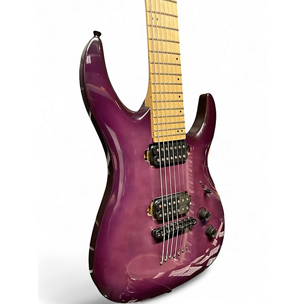 Used Legator Ninja R Purple Burst Solid Body Electric Guitar