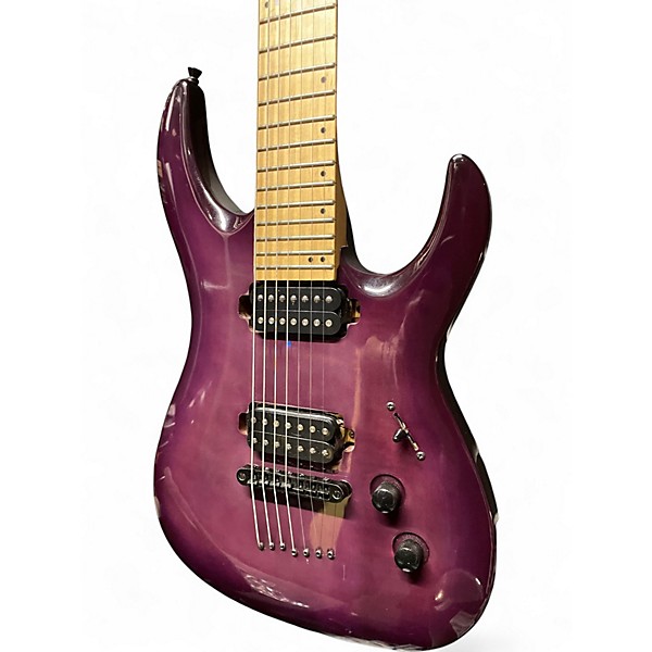 Used Legator Ninja R Purple Burst Solid Body Electric Guitar