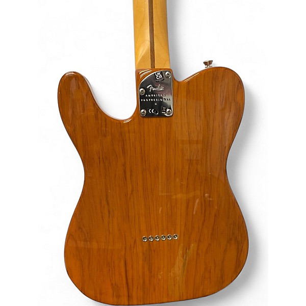 Used Fender American Professional II Telecaster Roasted Pine Solid Body Electric Guitar