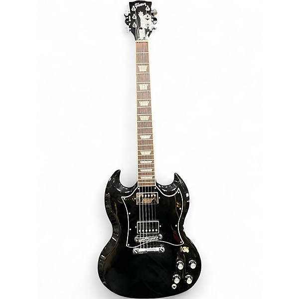 Used Gibson SG Black Solid Body Electric Guitar