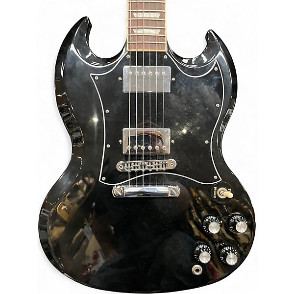 Used Gibson SG Black Solid Body Electric Guitar