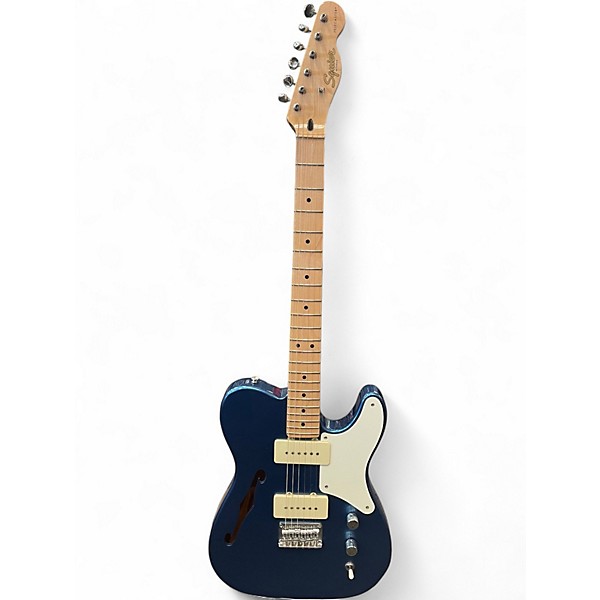 Used Squier PARANORMAL THINLINE TELECASTER Lake Placid Blue Hollow Body Electric Guitar