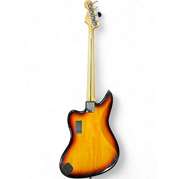 Used Squier Vintage Modified Jaguar Bass Sunburst Electric Bass Guitar