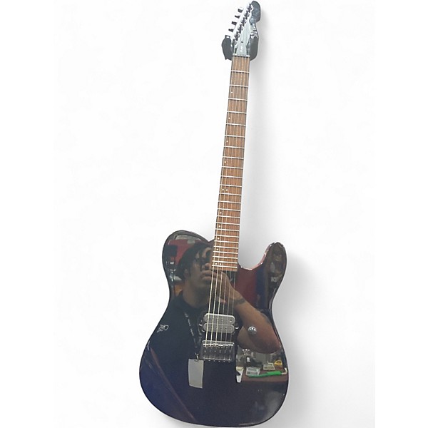 Used ESP ltd te201 Black Solid Body Electric Guitar