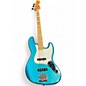 Used Squier Classic Vibe 70s Jazz Bass Turquoise Electric Bass Guitar thumbnail
