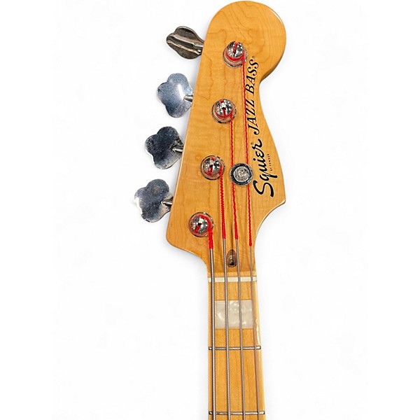 Used Squier Classic Vibe 70s Jazz Bass Turquoise Electric Bass Guitar
