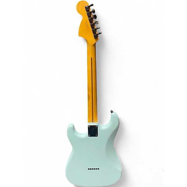 Used Fender PLAYER II ADVANCED STRAT Daphne Blue Solid Body Electric Guitar