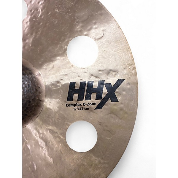 Used SABIAN 17in HHX Complex O-Zone Cymbal