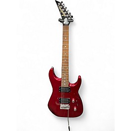 Used Jackson Dinky Standard Candy Apple Red Solid Body Electric Guitar