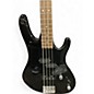 Used Washburn XB102 Black Electric Bass Guitar