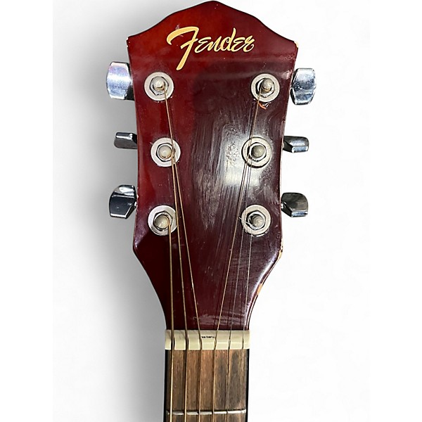 Used Fender FA-135CE Antique Natural Acoustic Electric Guitar
