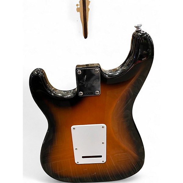 Used Squier Affinity Stratocaster 3 Color Sunburst Solid Body Electric Guitar