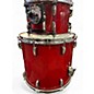 Used Pearl 5 Piece Session Studio Classic Candy Apple Red Drum Kit