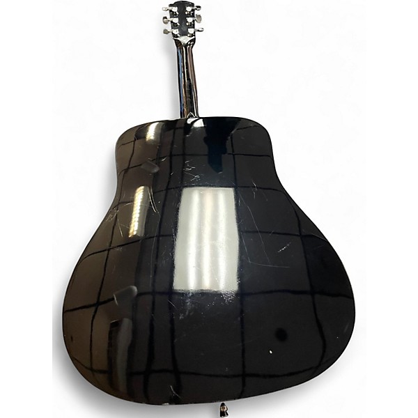 Used Fender FA100 Black Acoustic Guitar