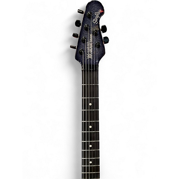 Used Ernie Ball Music Man Stingray Blue Solid Body Electric Guitar