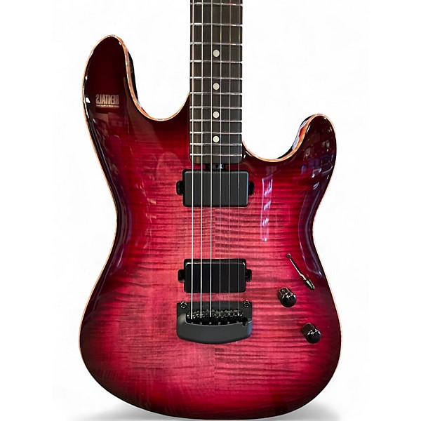 Used Ernie Ball Music Man Sabre RS Red Solid Body Electric Guitar