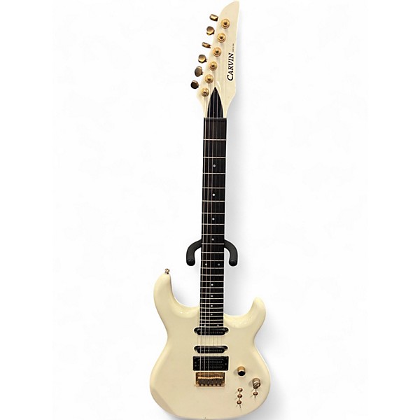 Used Carvin DC 135 WHITE Solid Body Electric Guitar