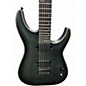 Used Schecter Guitar Research KM6 Trans Black Solid Body Electric Guitar