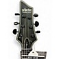 Used Schecter Guitar Research KM6 Trans Black Solid Body Electric Guitar