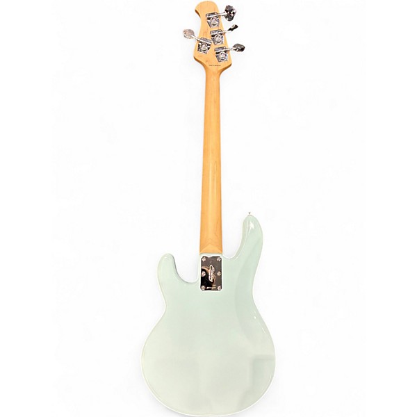 Used Sterling by Music Man SHORT SCALE BASS Daphne Blue Electric Bass Guitar