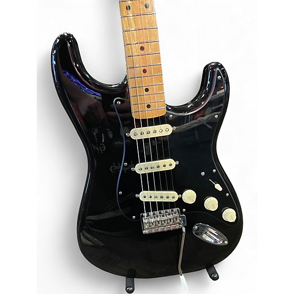Used Fender Vintera 50s Stratocaster Black Solid Body Electric Guitar