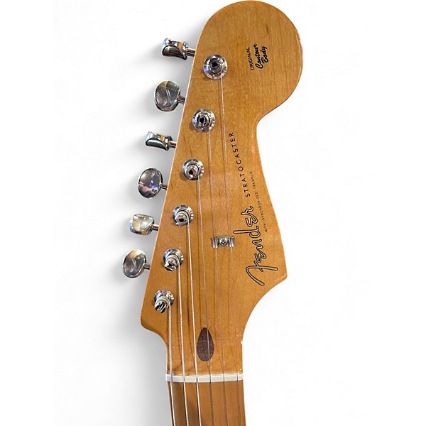 Used Fender Vintera 50s Stratocaster Black Solid Body Electric Guitar