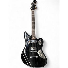 Used Fender Jaguar Black Solid Body Electric Guitar